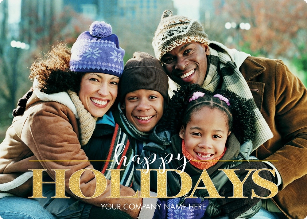 Dream Big Flat Holiday Photo Cards 4