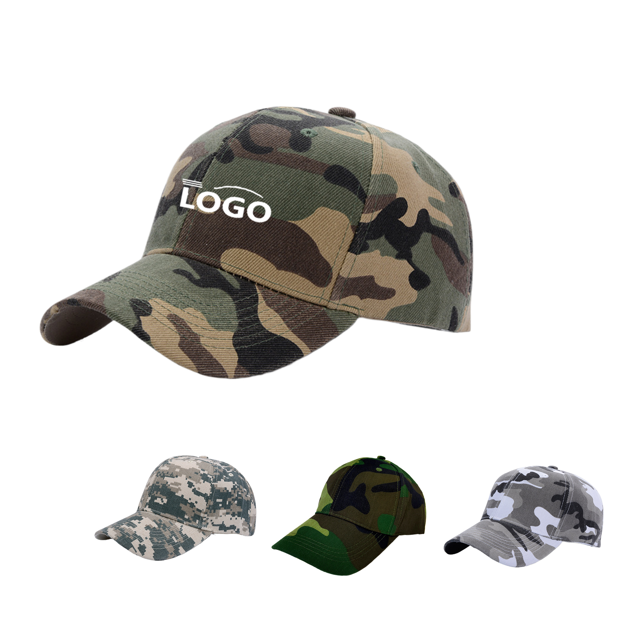 Summer Camp Camo Military Baseball Cap 4