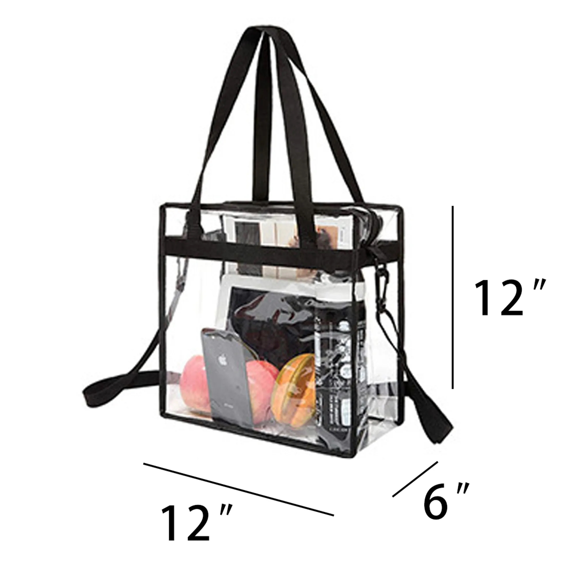Custom Printed Tote-Clear 3