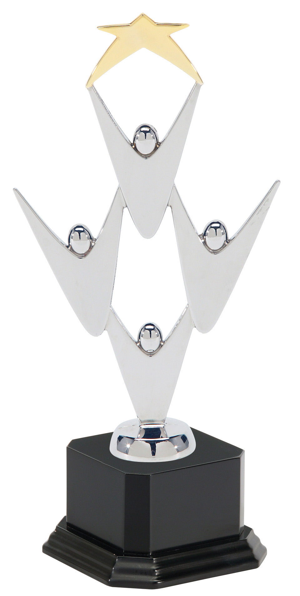 Teamwork Award With Star On Base 1