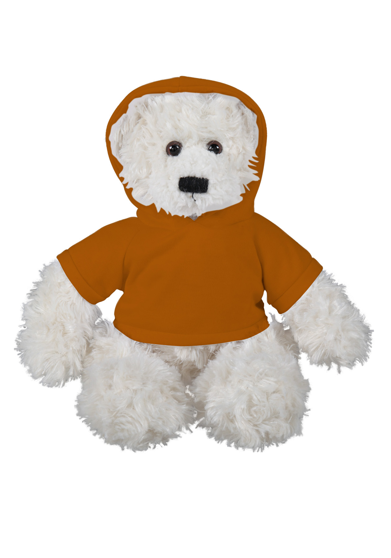 soft plush Cream Brandon Bear with hoodie 19