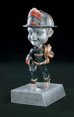 Fireman Bobblehead Figurine 2