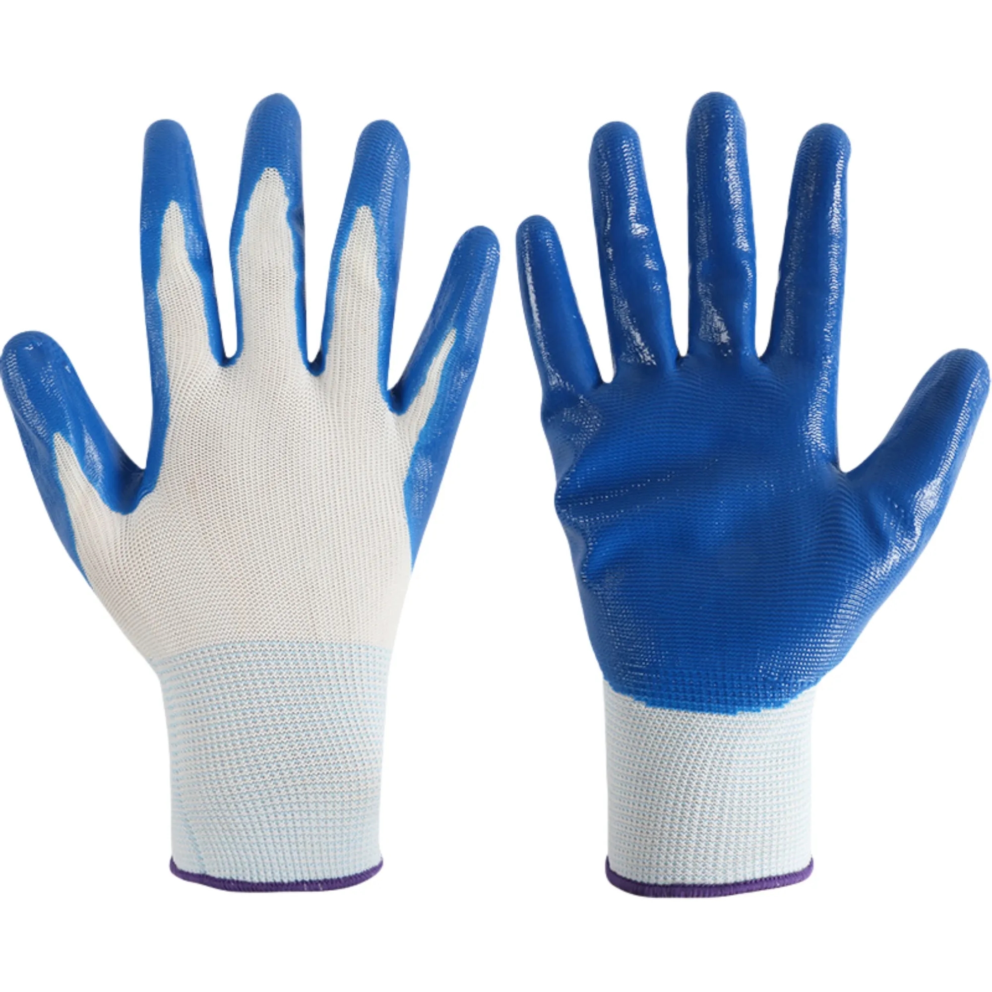 Heavy-Duty Safety Gloves - Nitrile Grip 10