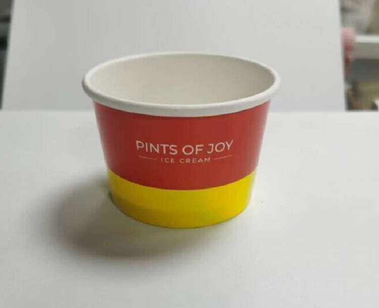 3oz Paper Ice Cream Cup 2
