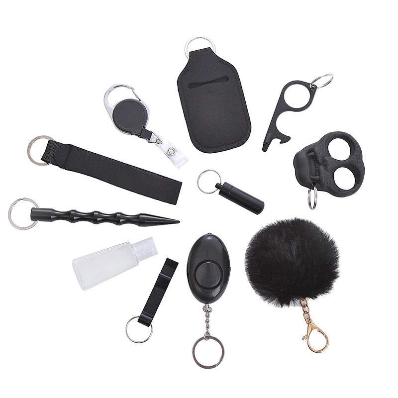 Safety Keychain Set for Woman with Personal Alarm 6