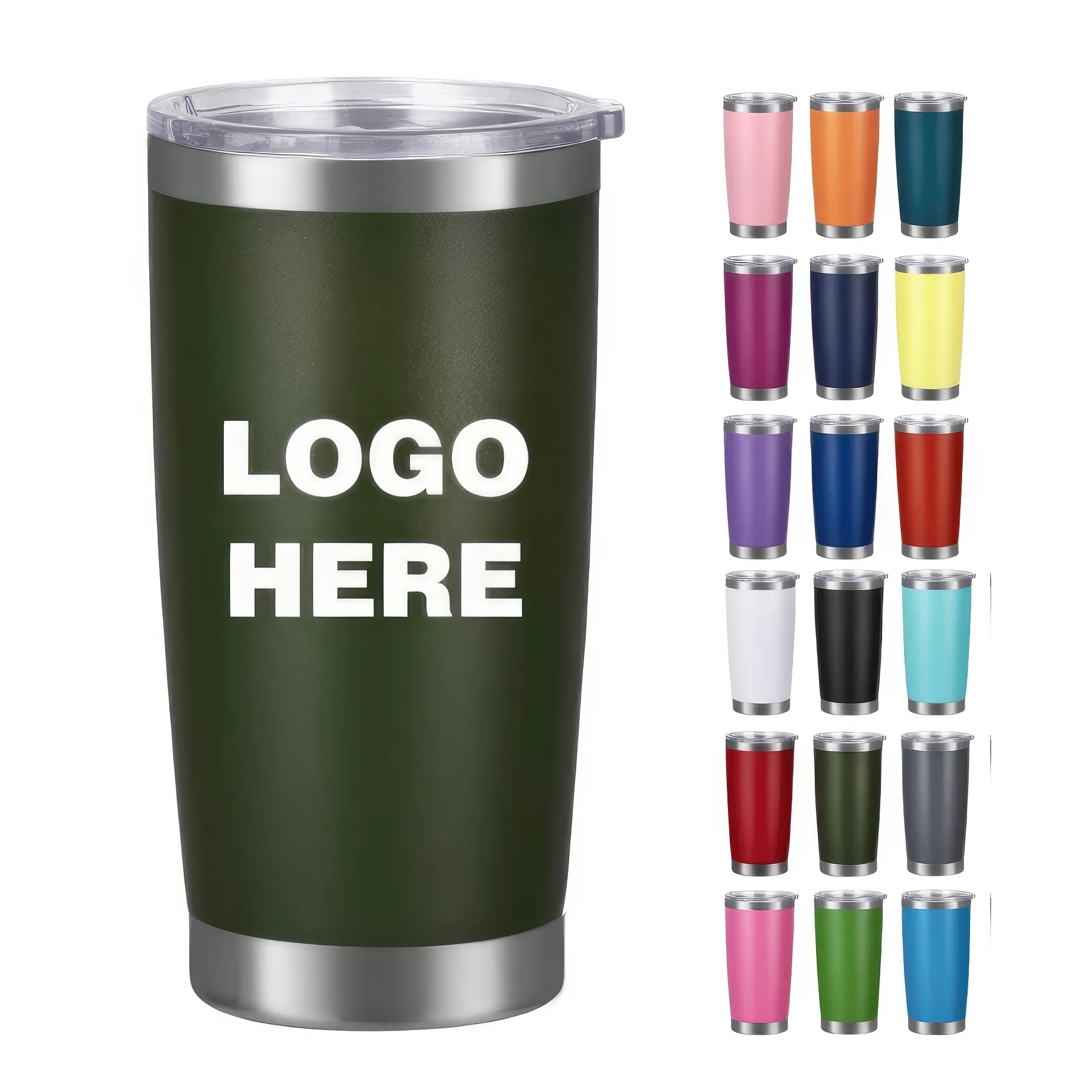 20 oz Insulated Tumbler Stainless Steel Coffee Travel Mug 2