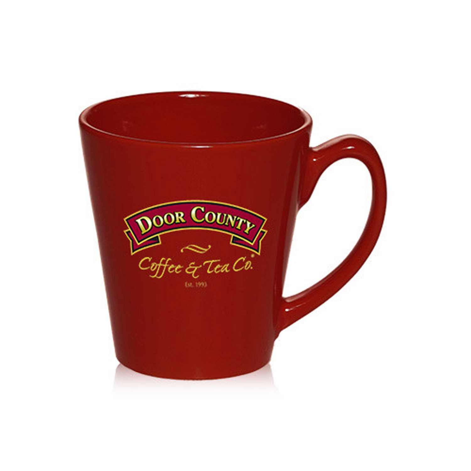 12 oz. Ceramic Coffee Mug, Latte Mugs 1