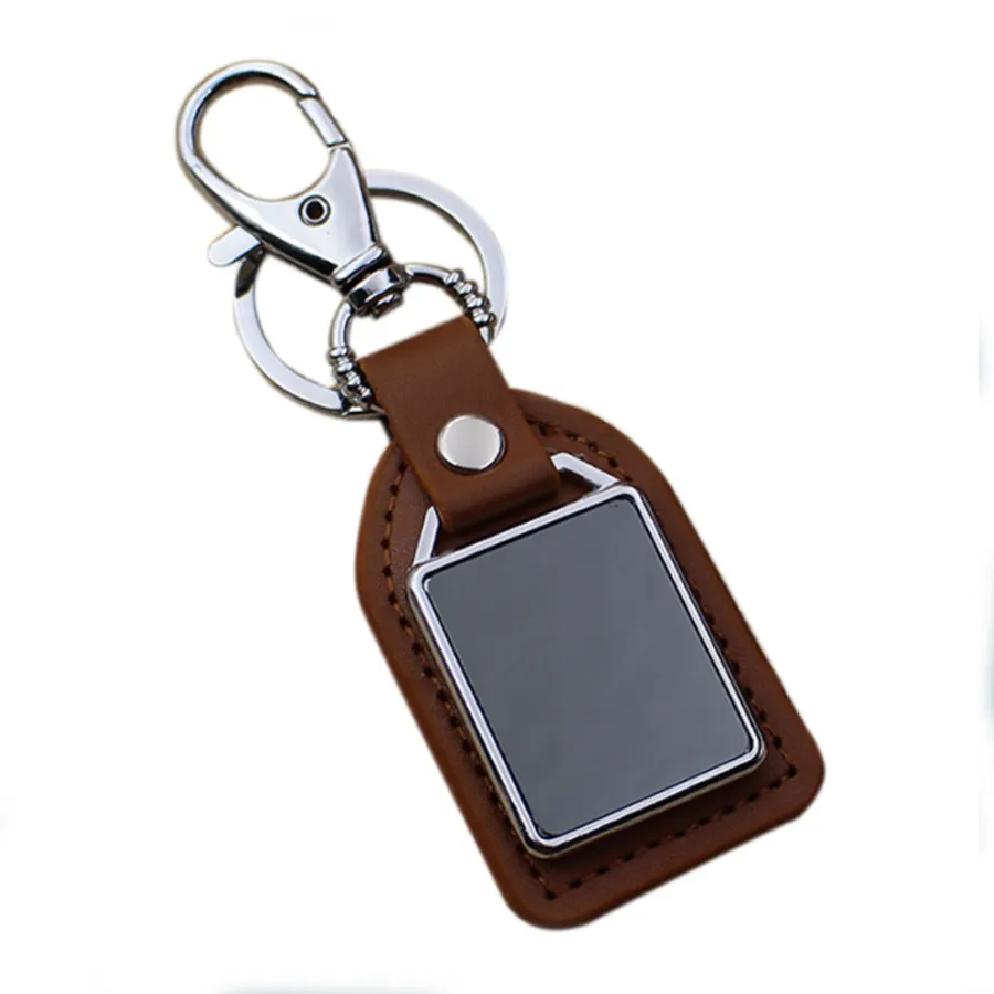 Premium Leather & Metal Keychain 7