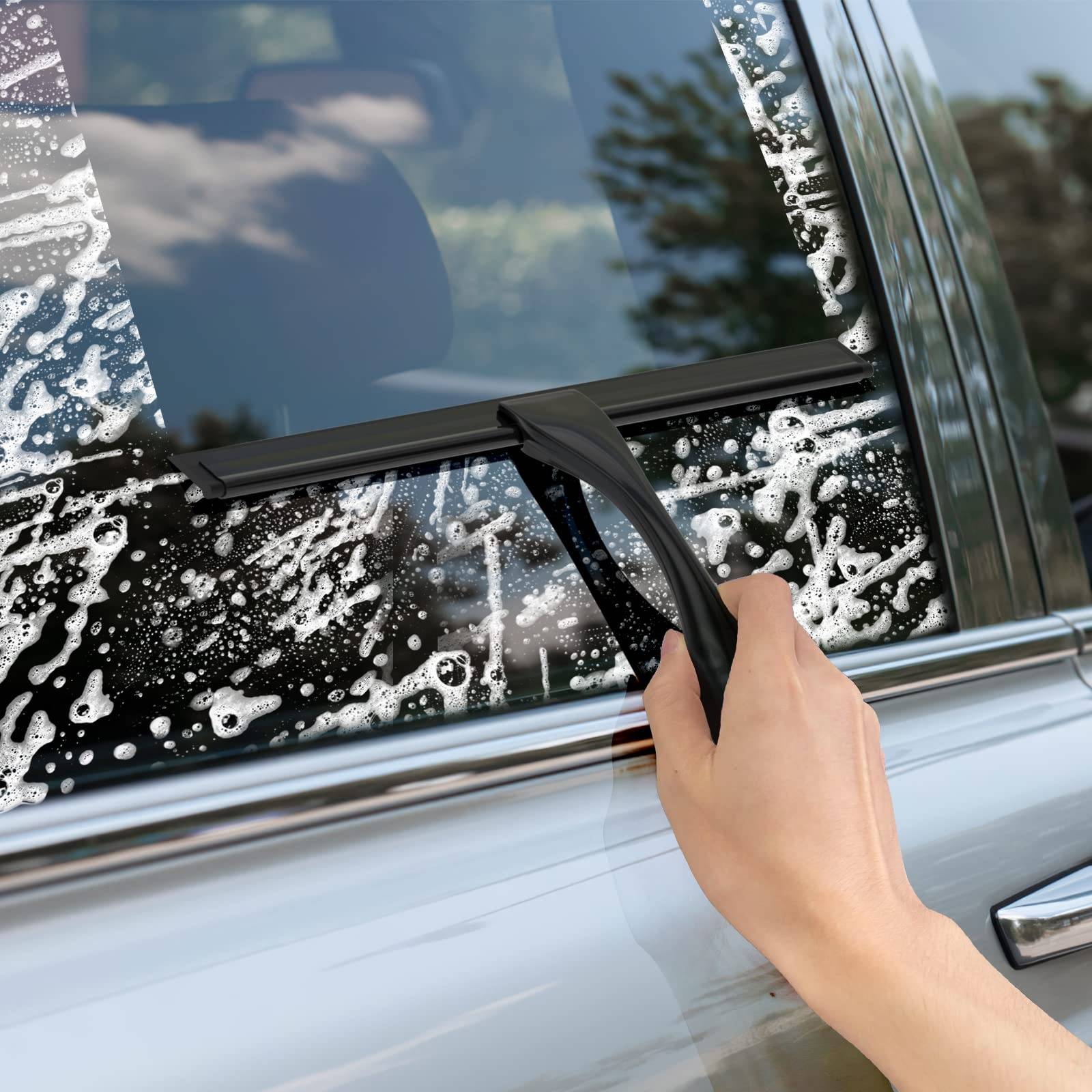 Stainless Steel Squeegee for Car Windows Cleaning 5