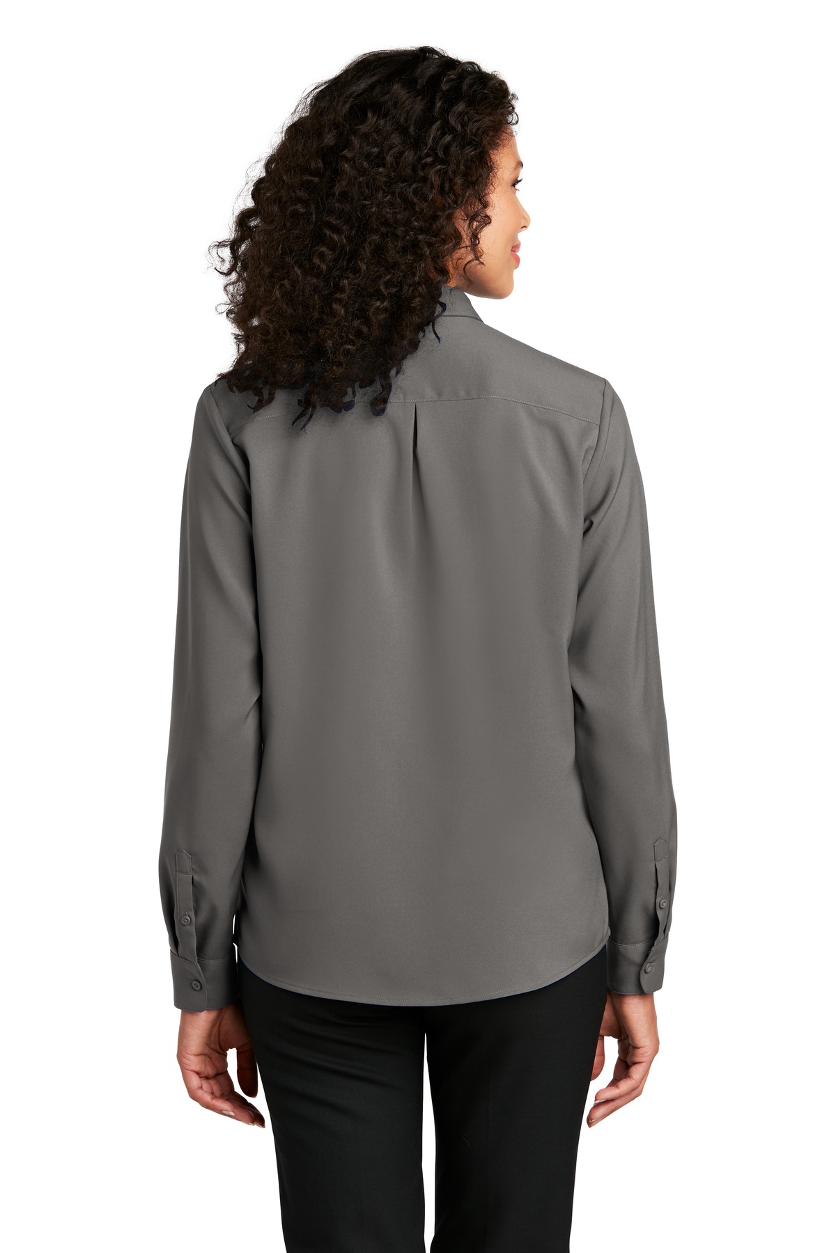 Port Authority Women's Long Sleeve Performance Staff Shirt LW401 3