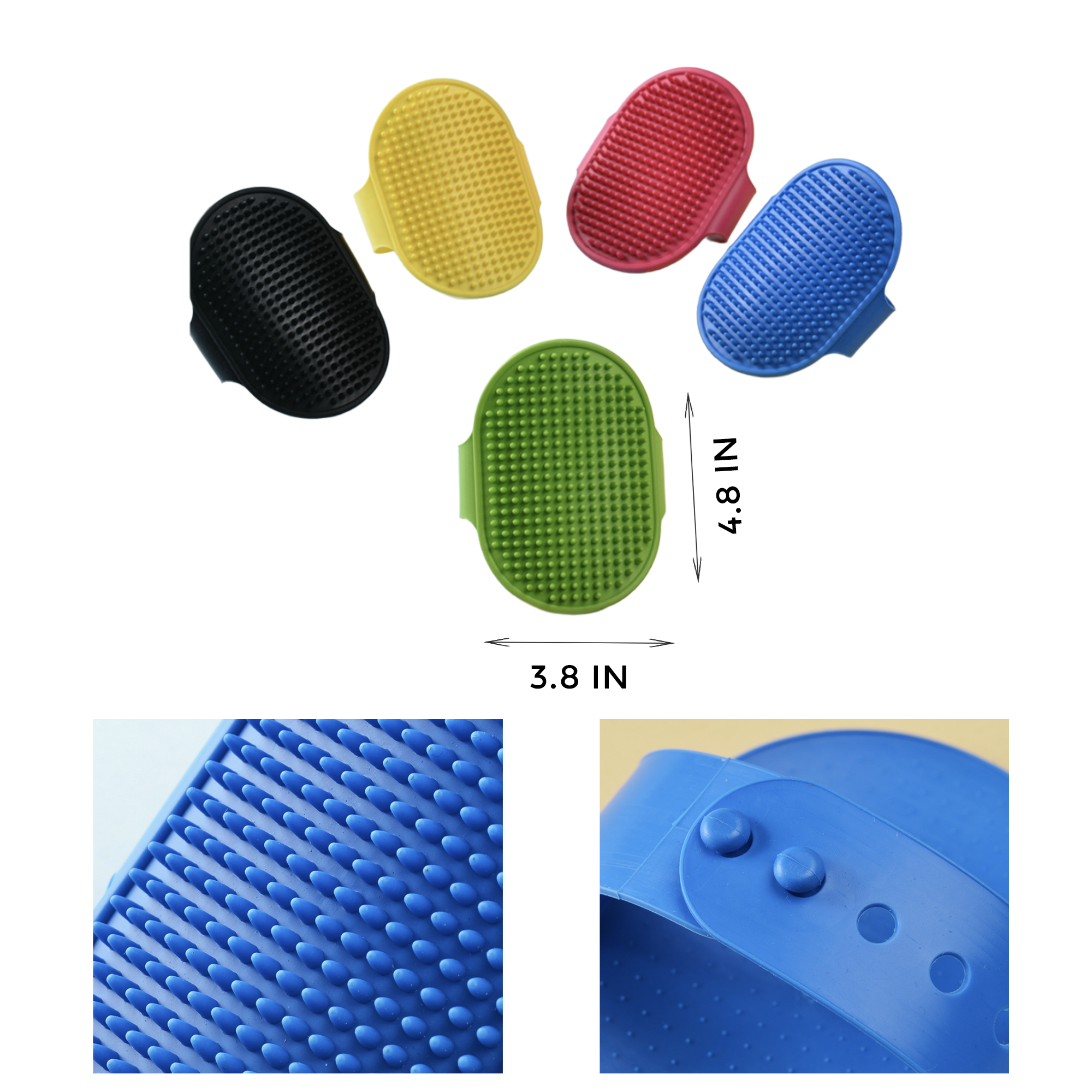 MOQ 10 PCS Stylish Pet Bath Brush 2
