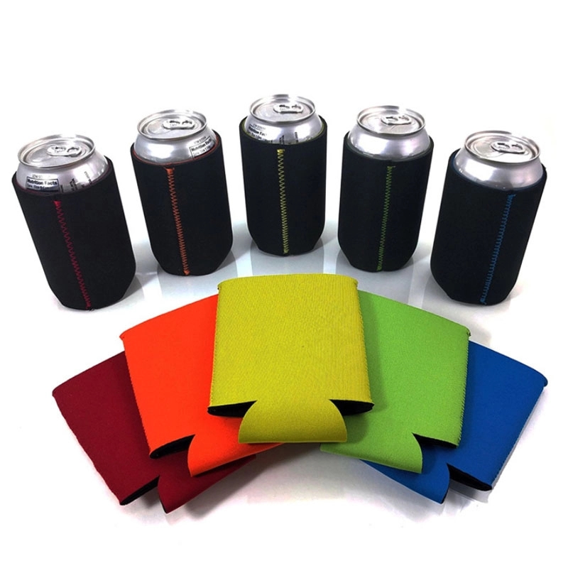 Bulk Beer Can Coolers Sleeves Slim Neoprene, custom koozie with logo imprint 3