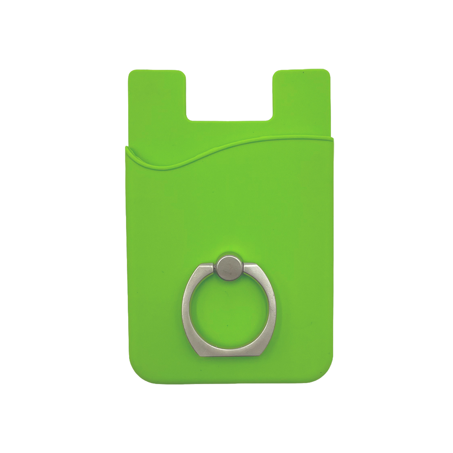Silicone Card Holder with 360° Rotating Metal Ring 10