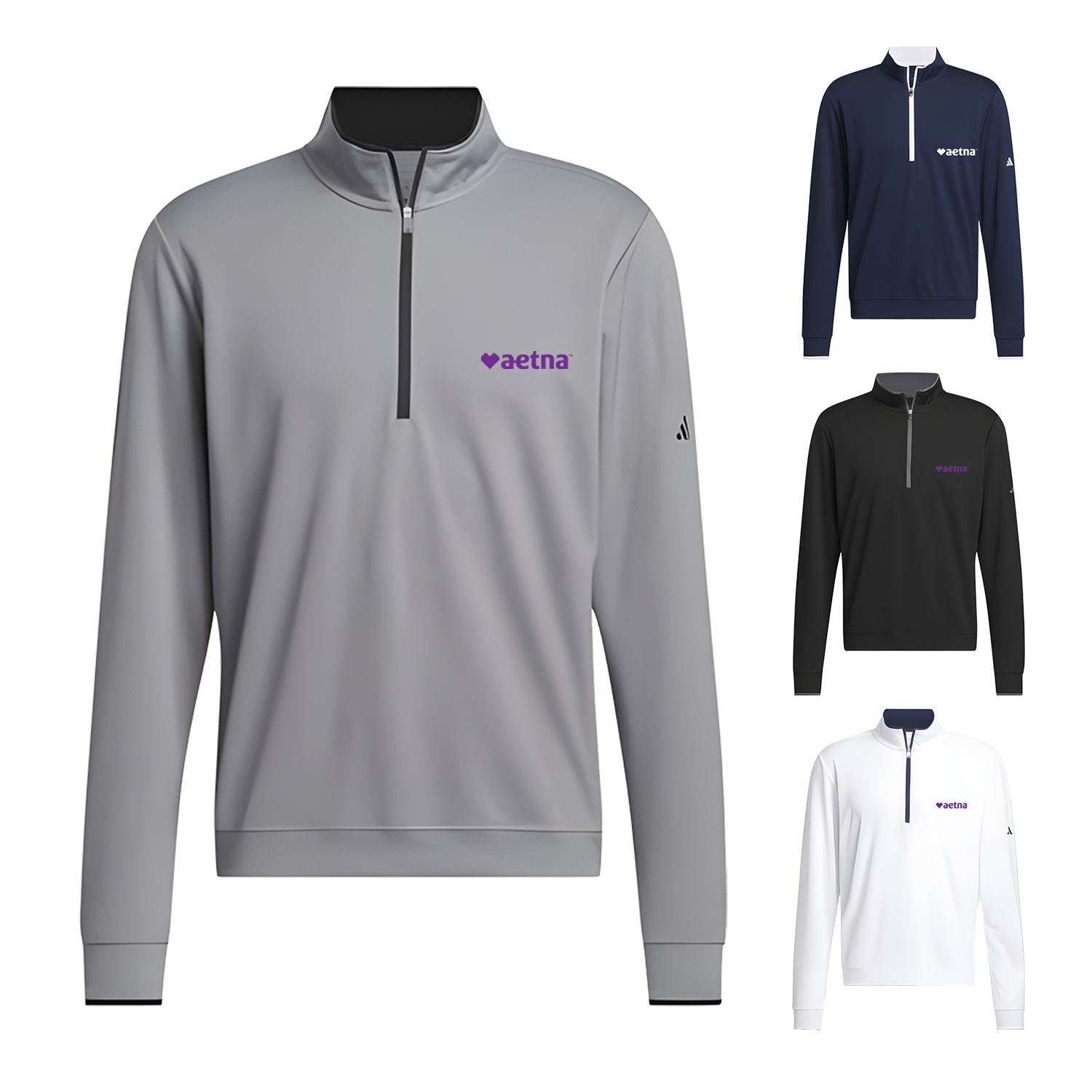 Adidas Men's Lightweight 1/4 Zip Pullover 18