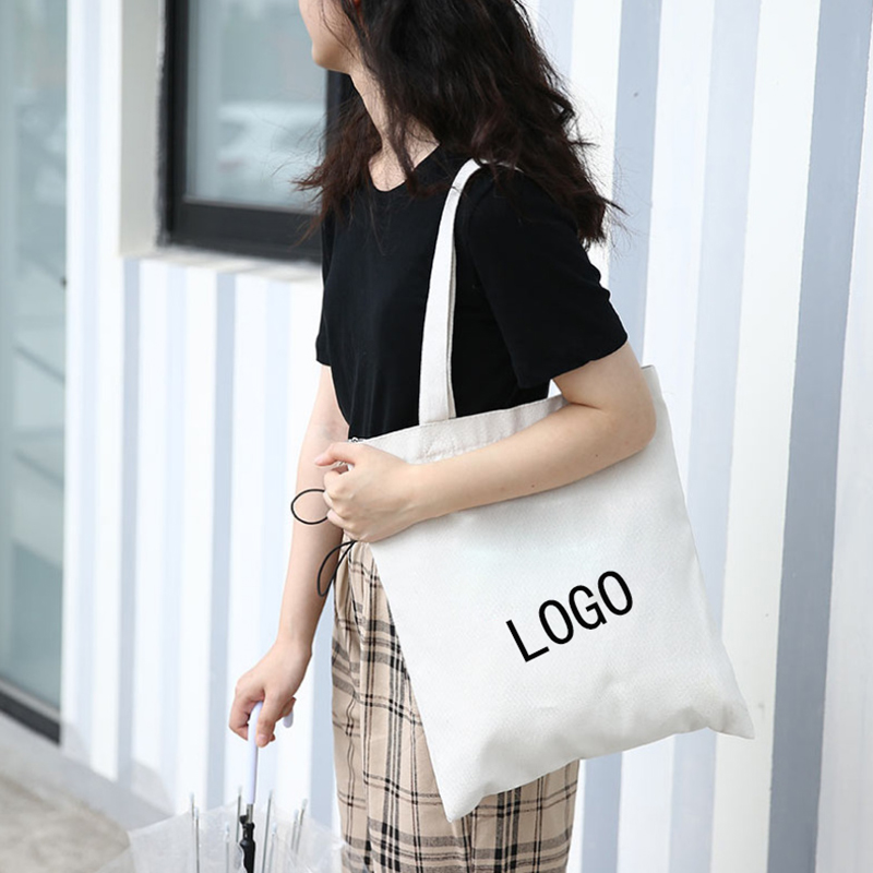 Canvas bag, custom tote bag with logo imprint 1