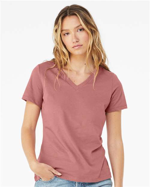 Women's Relaxed Jersey V-Neck Tee - 6405 122