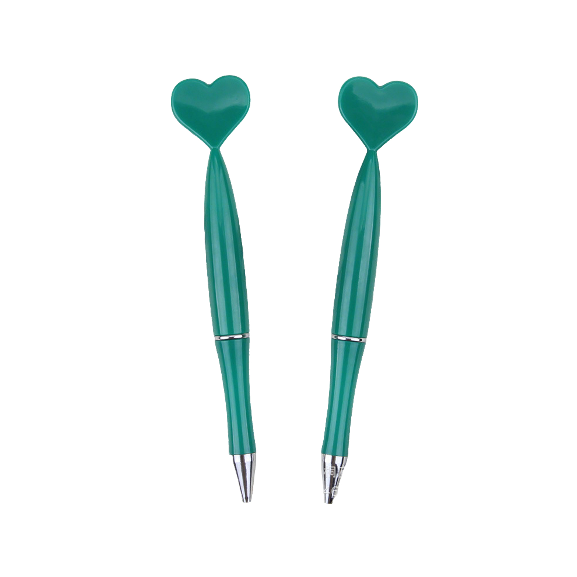 Heart Shape Ballpoint Pen With Custom Barrel Print 3
