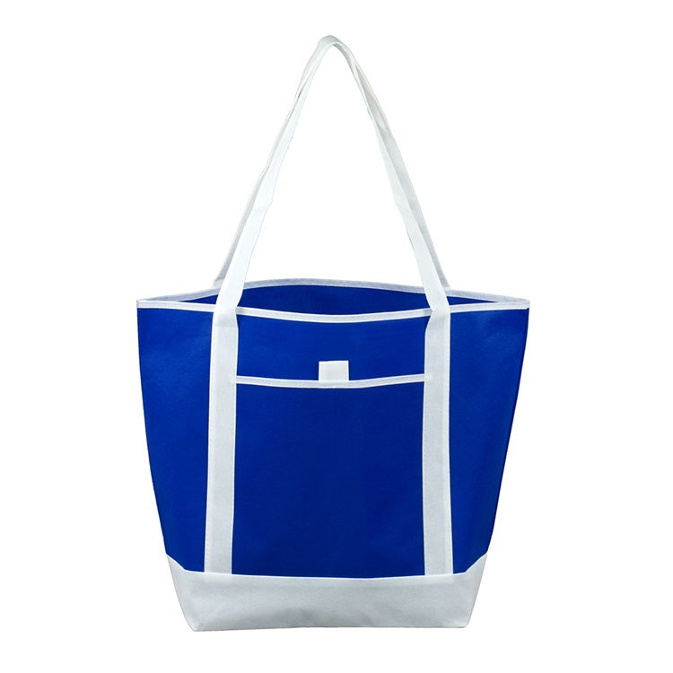 17-1/2"W x 13-1/2"H x 6"Gusset - "THE LIBERTY" Corporate, Travel and Beach Tote Bag 14