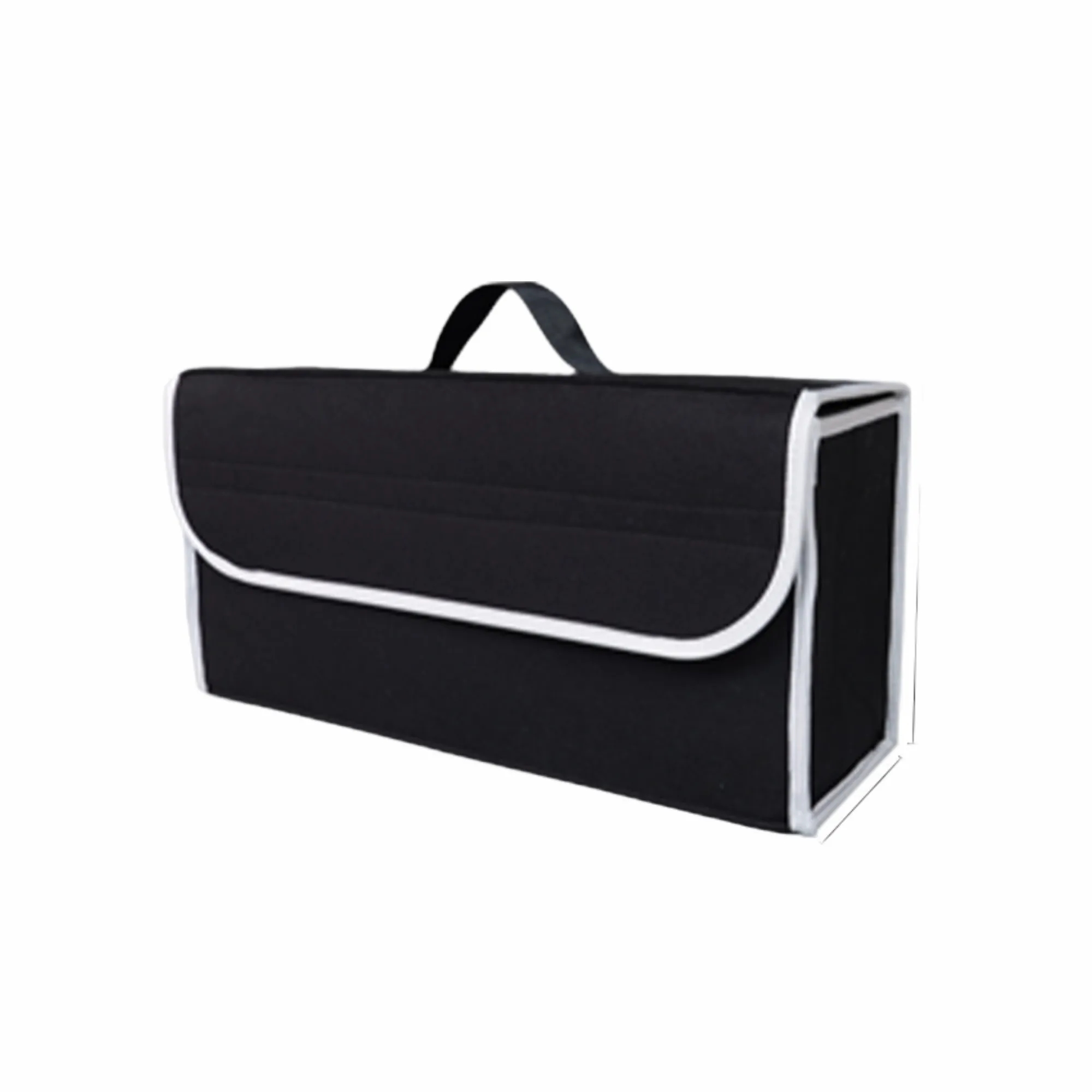 Large-Capacity Felt Car Trunk Organizer: Foldable 2