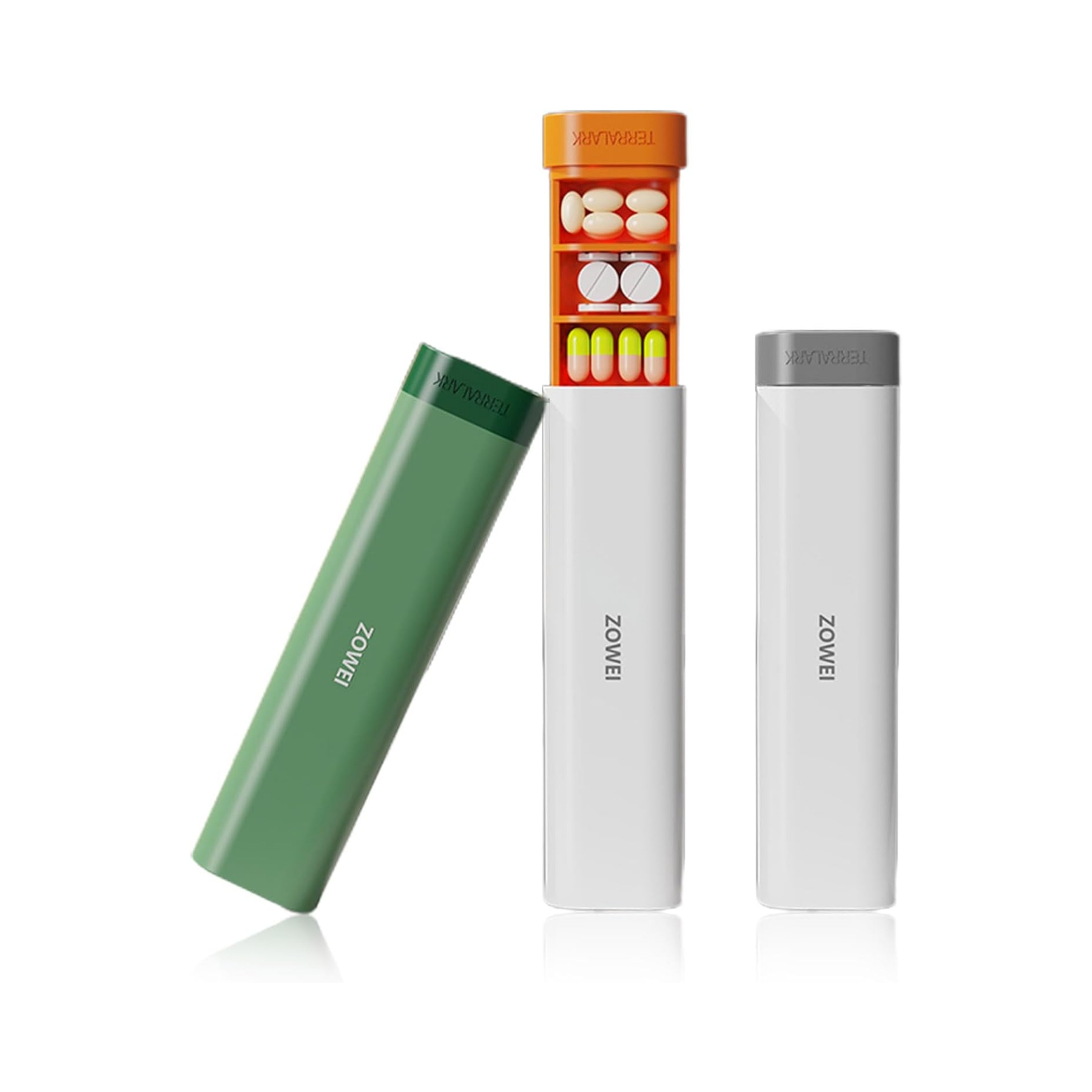 Weekly Travel Pill Box Portable Vitamin Case 2