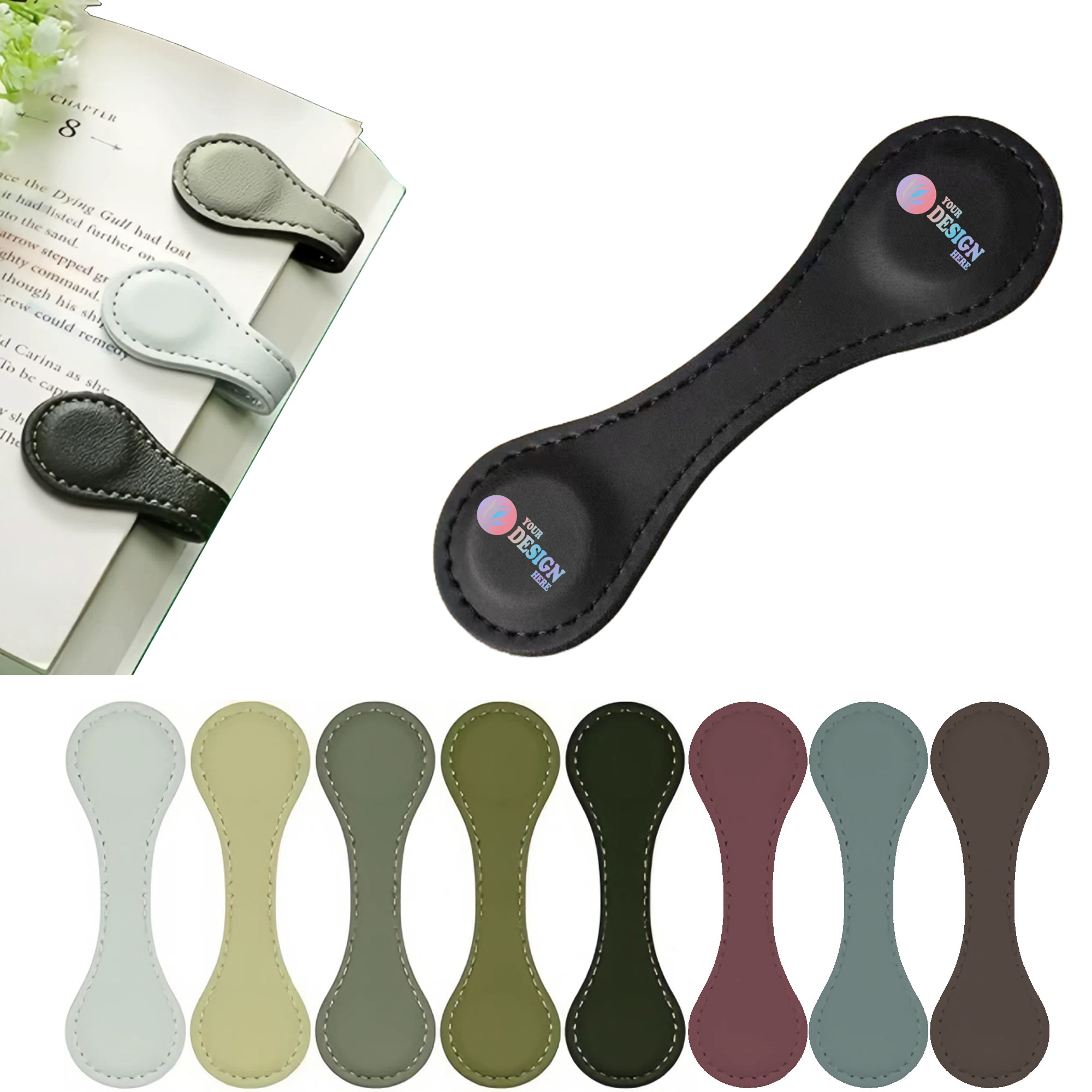 PU Magnetic Clip Bookmark 3