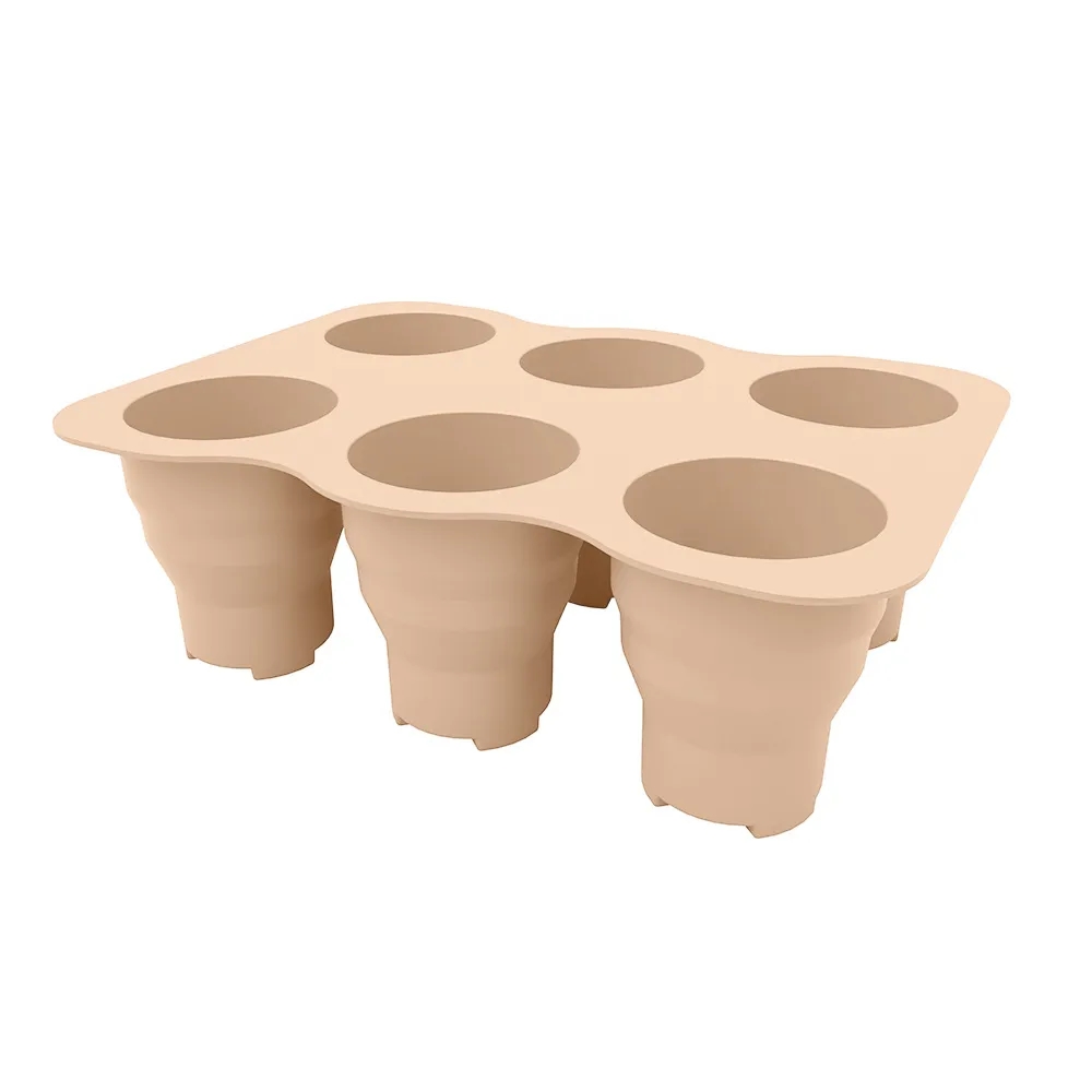 Silicone 6-Grid Seedling Box 2
