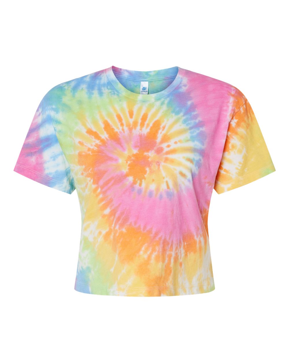 Women's Tie-Dyed Crop T-Shirt - 1050 20