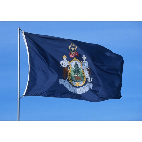 Maine Official Flag 1
