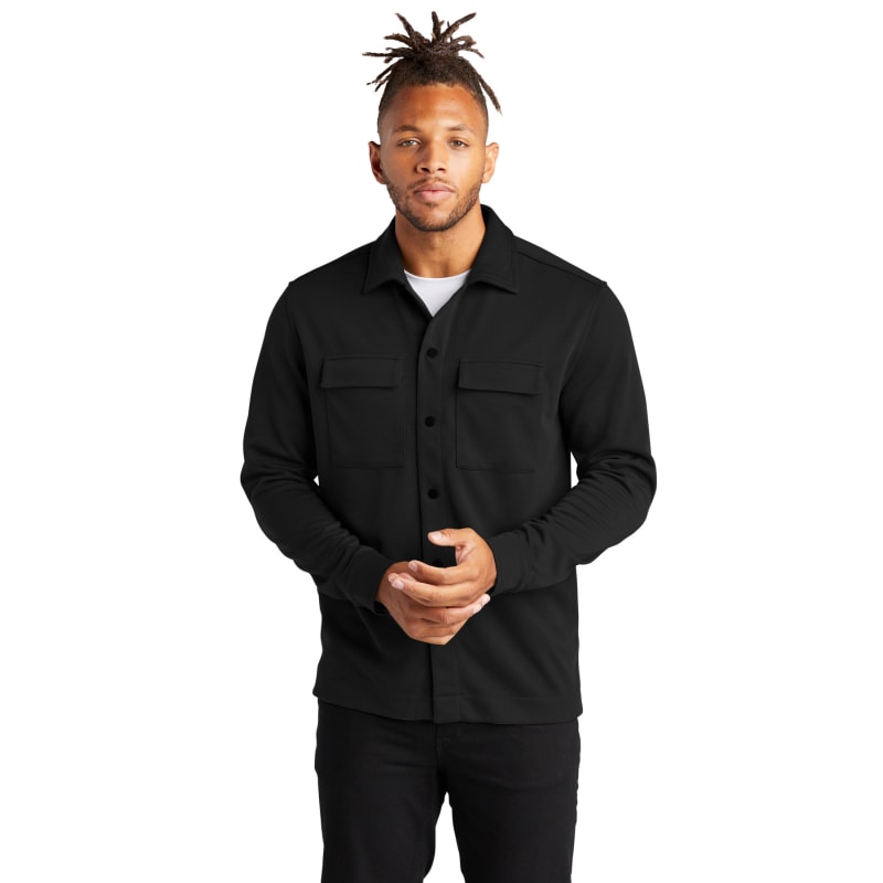 Mercer+Mettle Double-Knit Snap Front Jacket 9