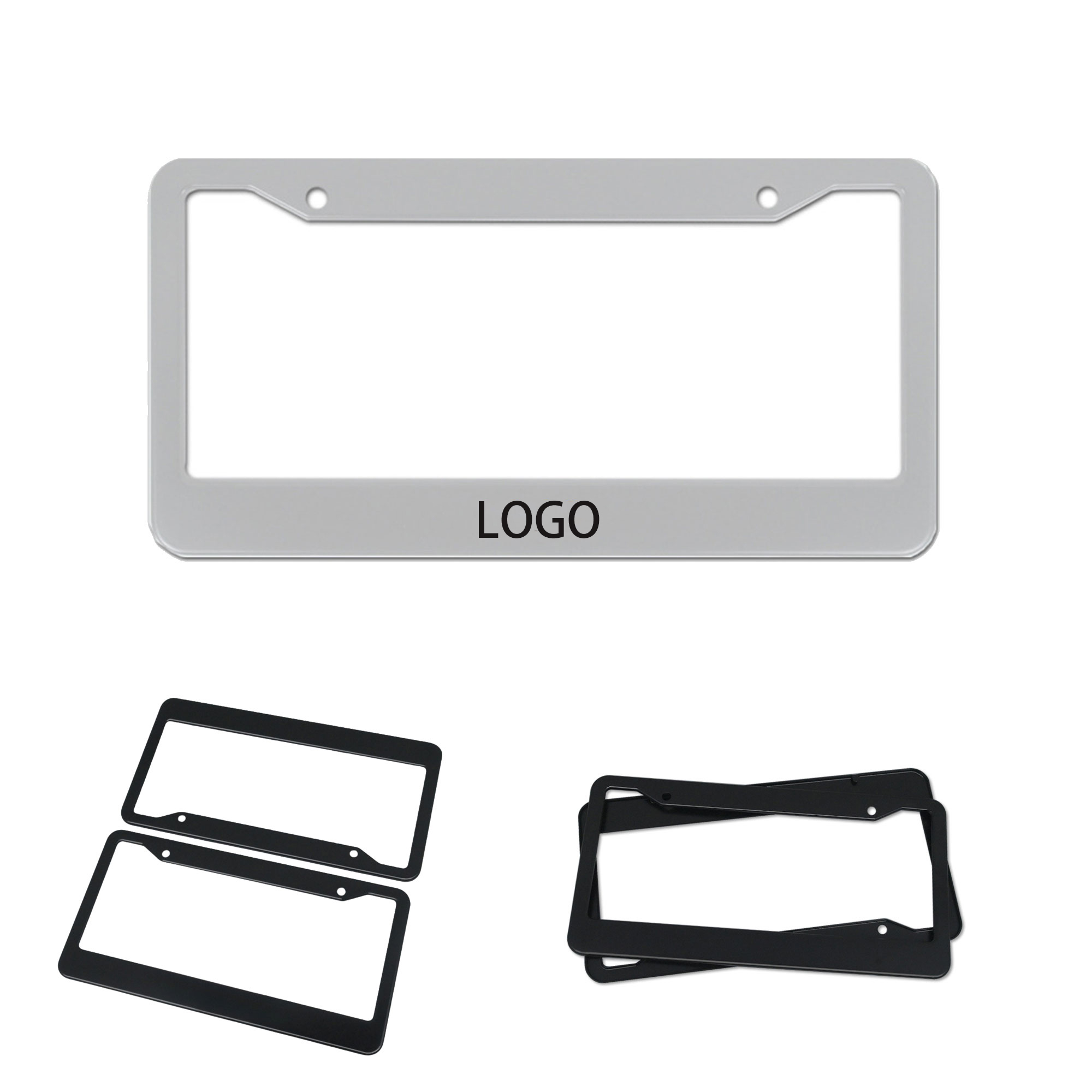 Custom Car Aluminum License Plate Frame 4