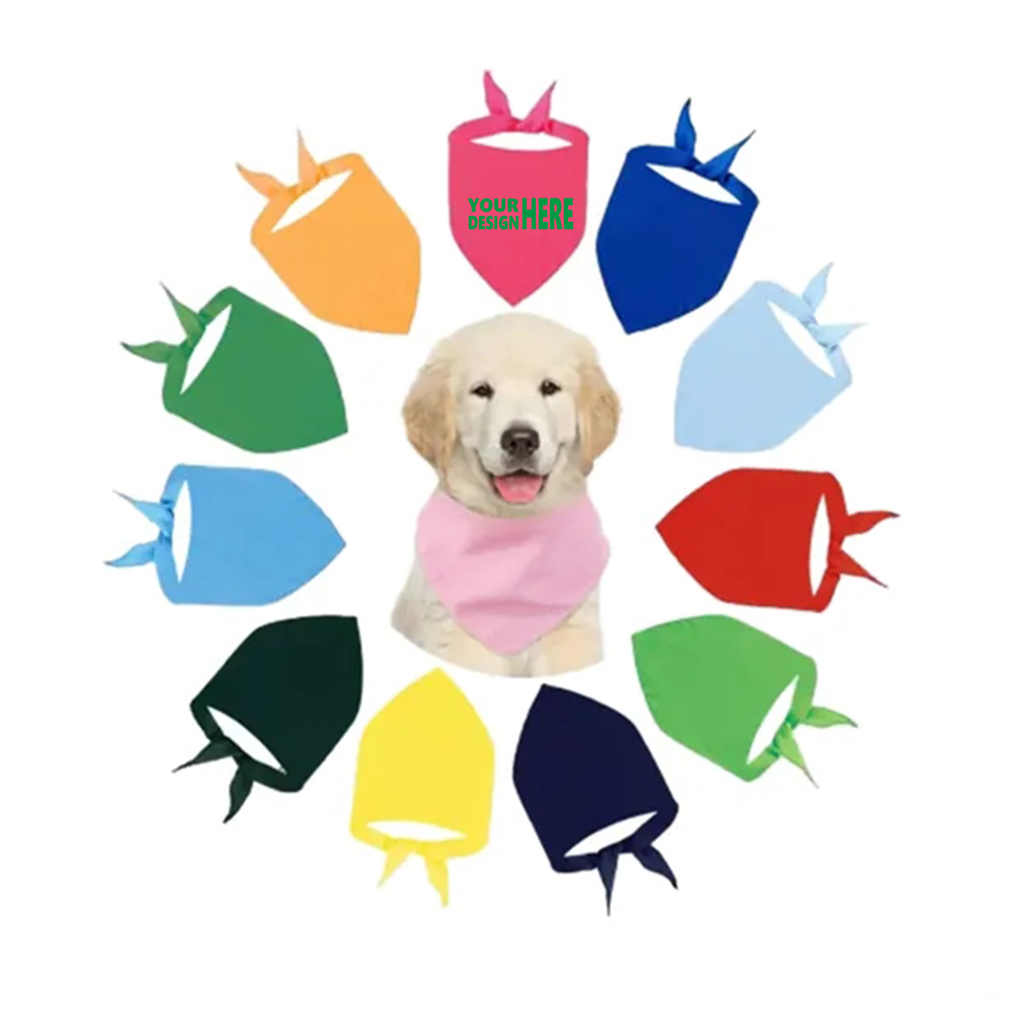 Adorable Pet Bib Scarf 2