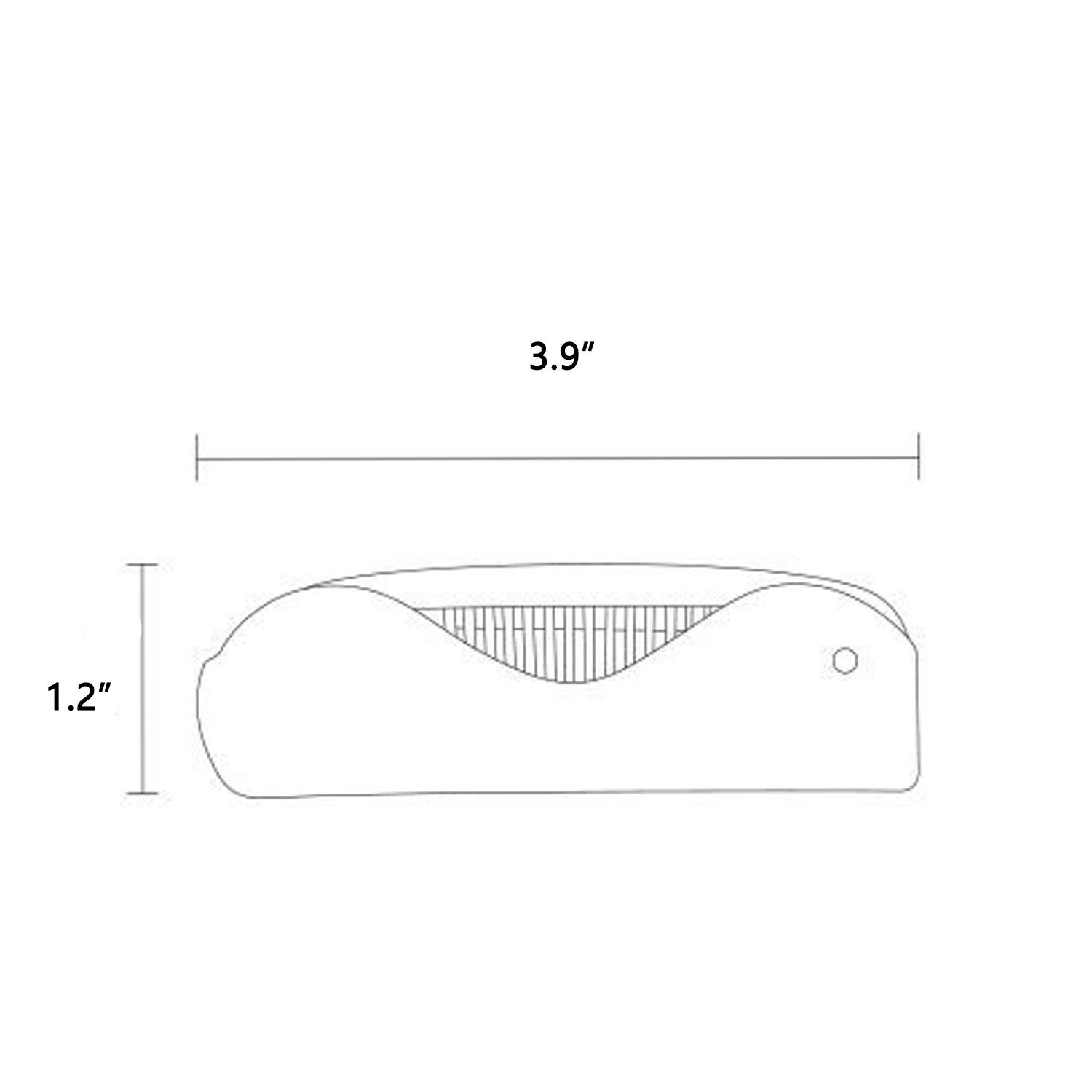 Folding Pocket Comb 2
