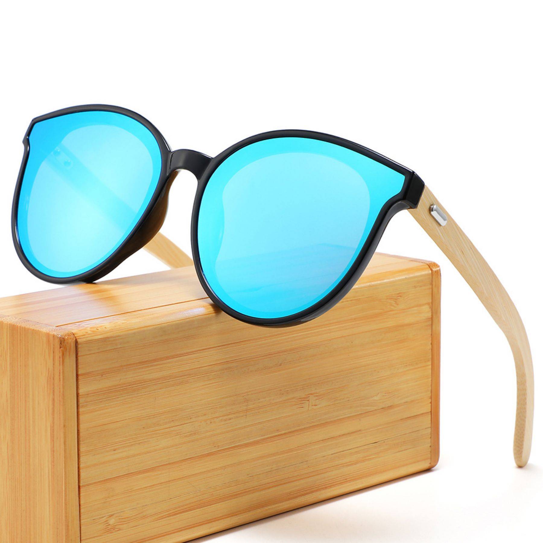 Unisex Bamboo leg sunglasses 11