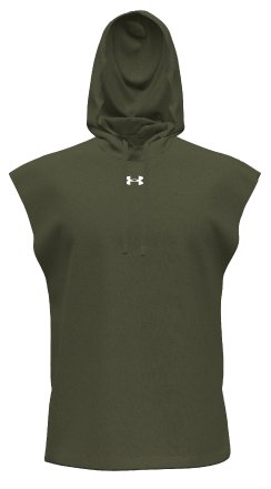 Men's UA Rival Fleece Sleeveless Hoodie, custom hoodie or sweatshirt with logo imprint 2