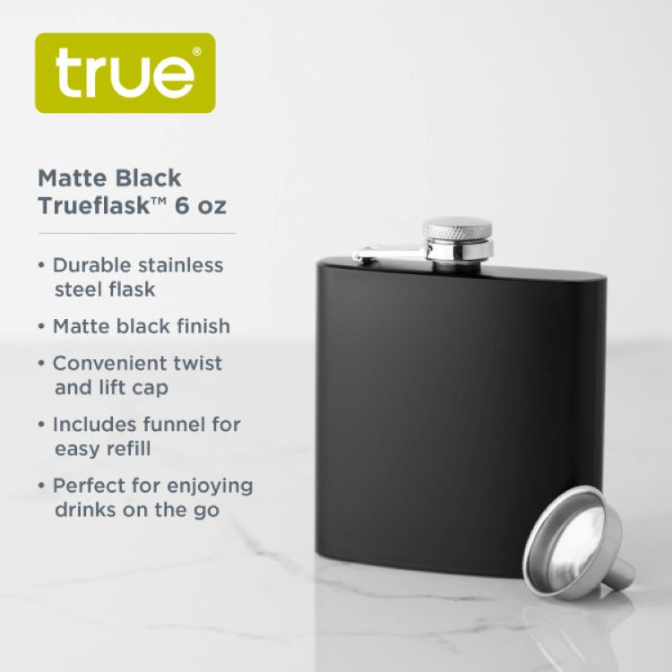 TrueFlask™: 6 oz Flask 5