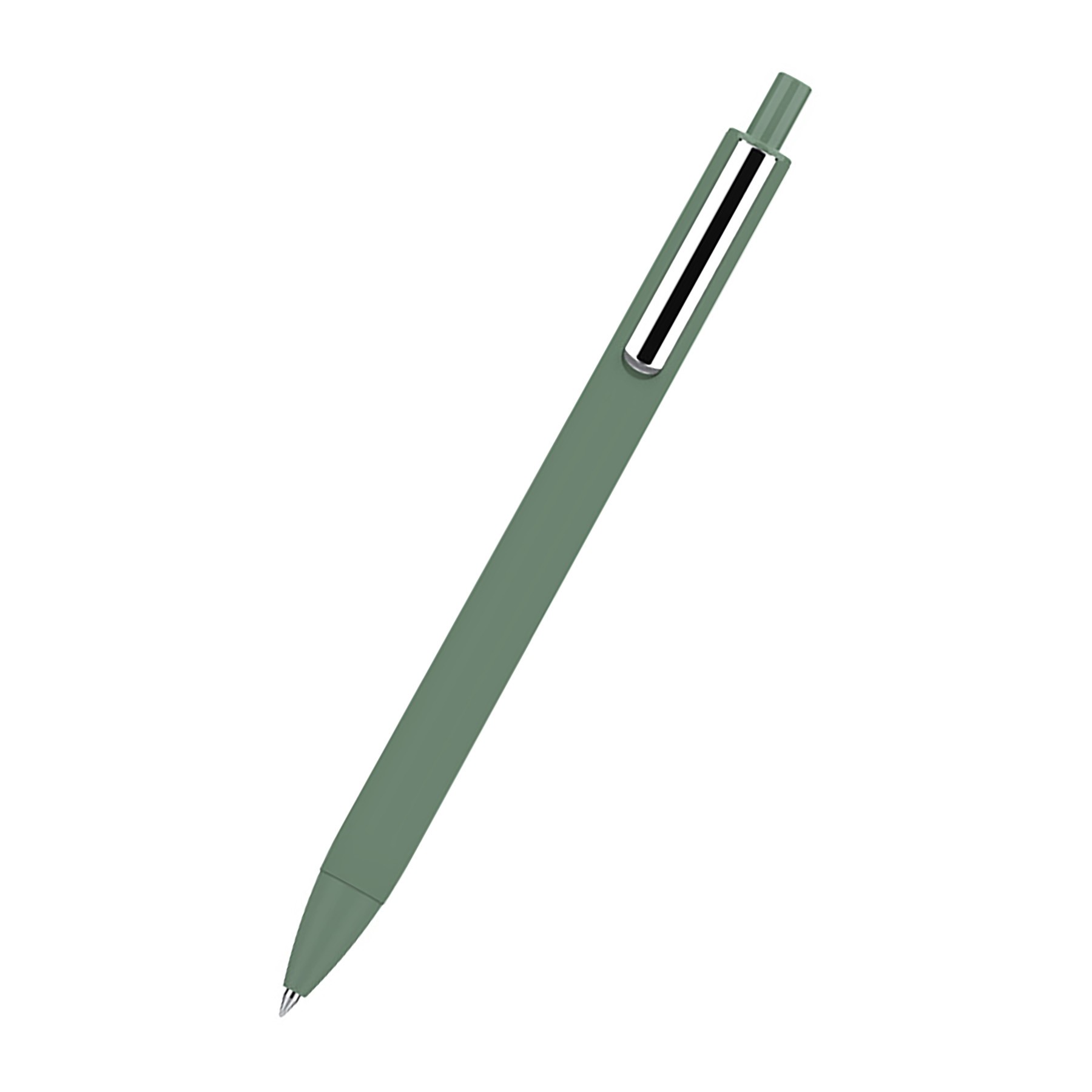 Slim Clik Gel Pen With Metal Clip 5