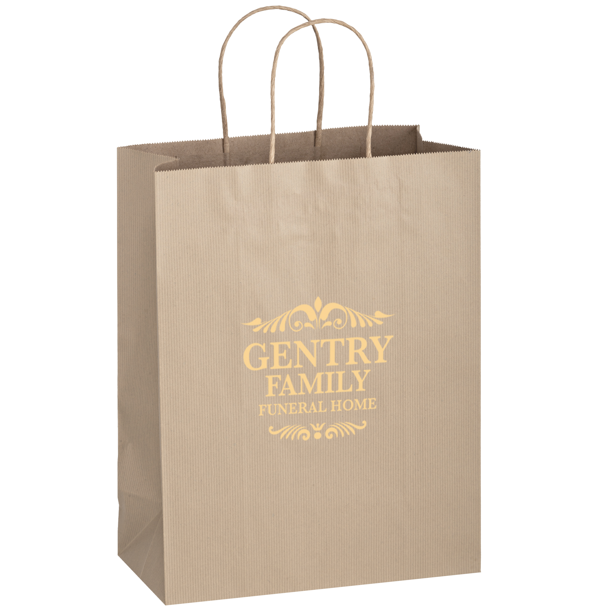 Matte Color Paper Shopper with Twisted Paper Handles 23