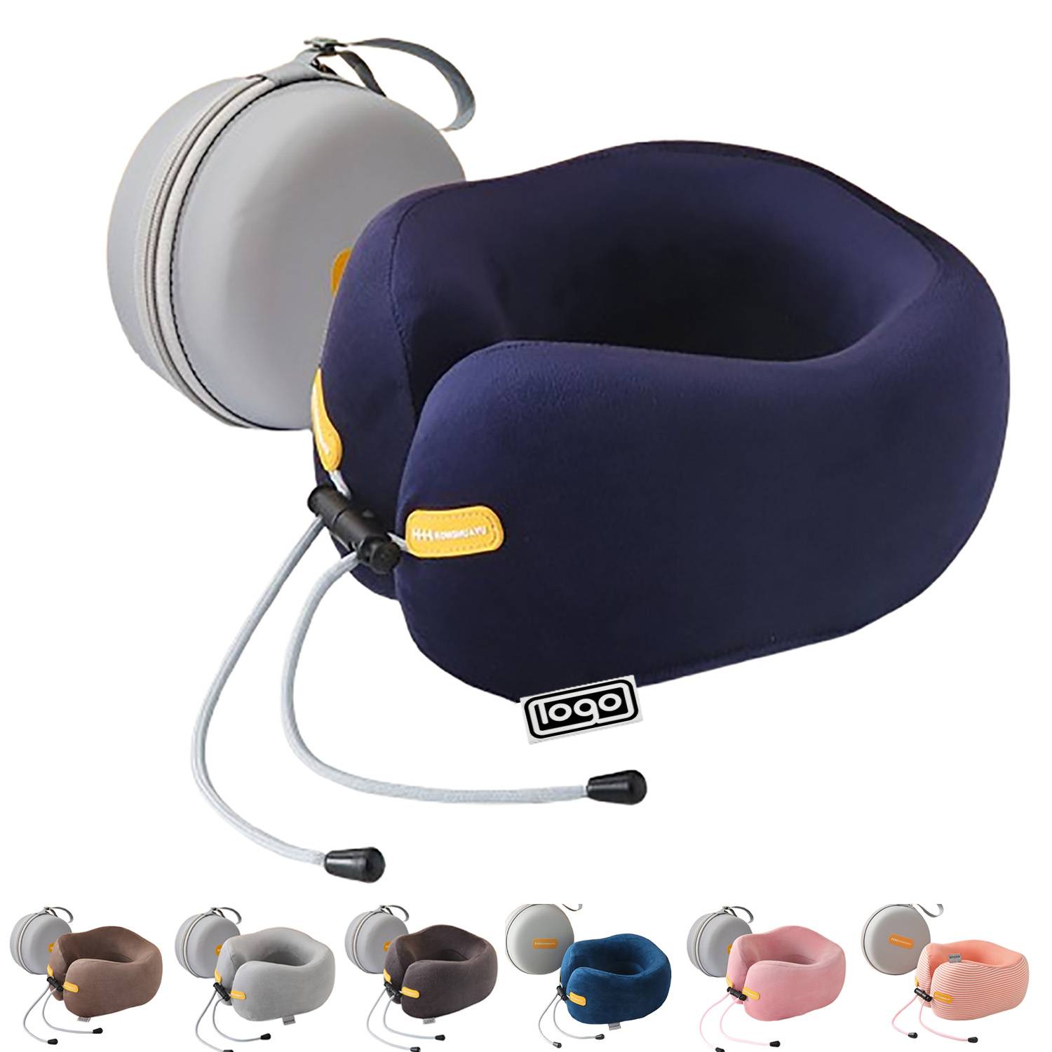 U-Shaped Memory Foam Travel Neck Pillow 1