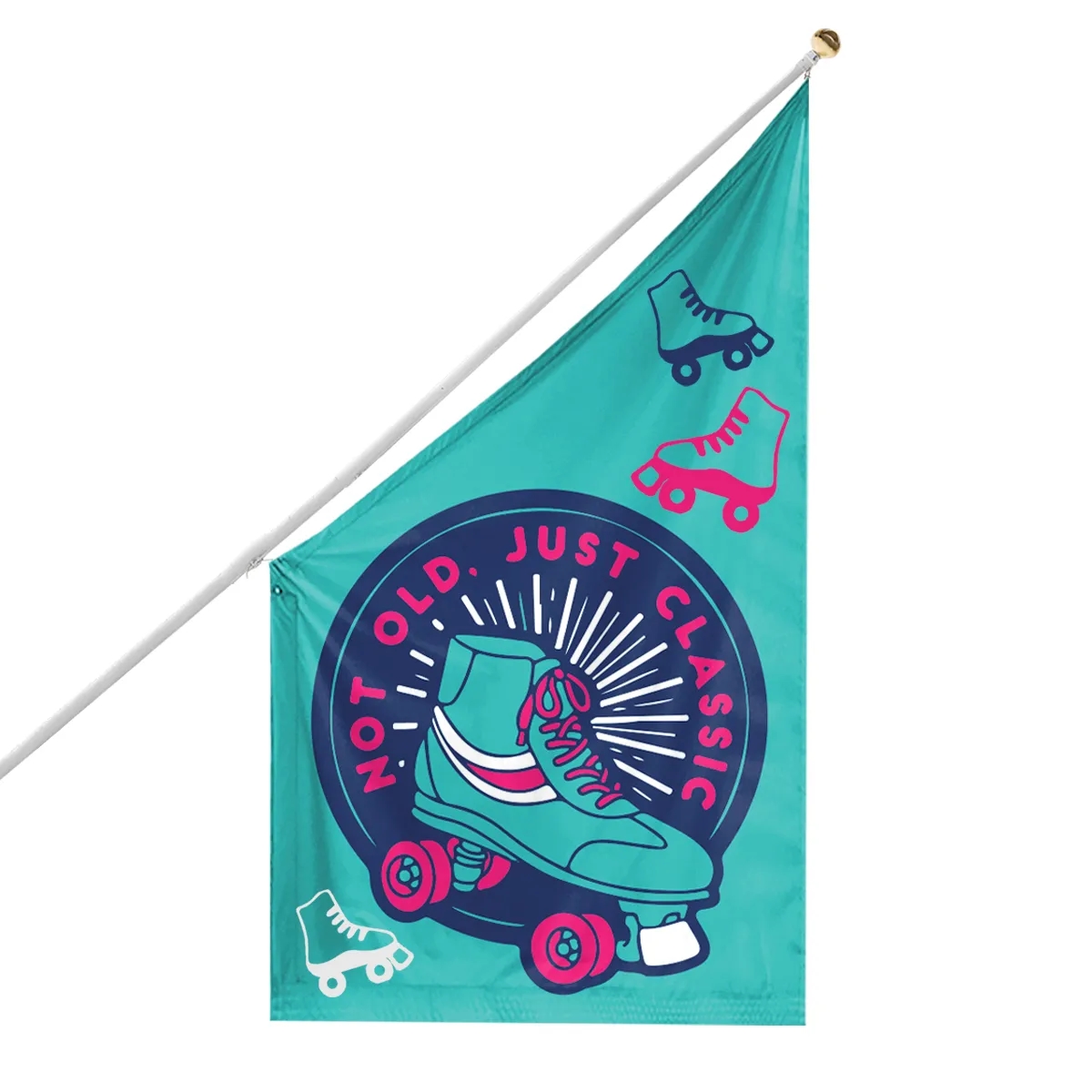 Screen Sublimation Building Flags 10.4' x 6' 4