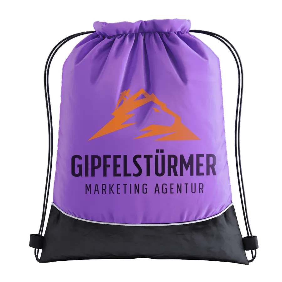 Two-tone Drawstring Bag 3
