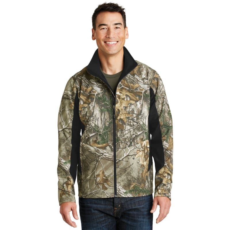 Port Authority Camouflage Colorblock Soft Shell. 3