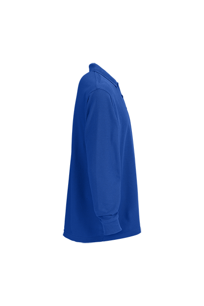 Long Sleeve Soft-Blend Double-Tuck Pique Polo 38