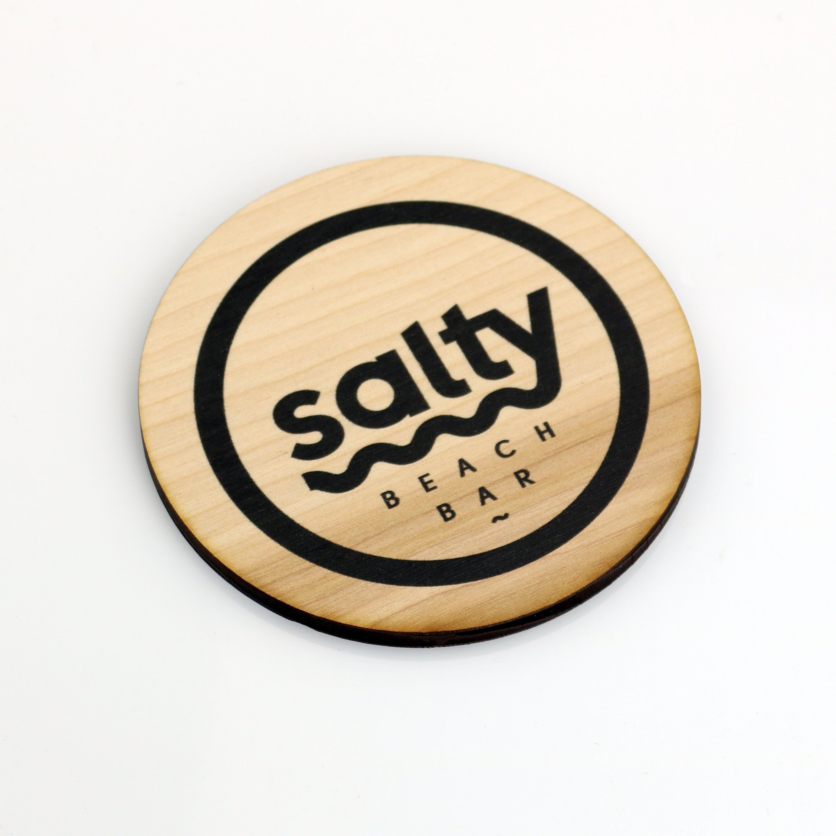 Round Wood Coasters with full color imprint 6