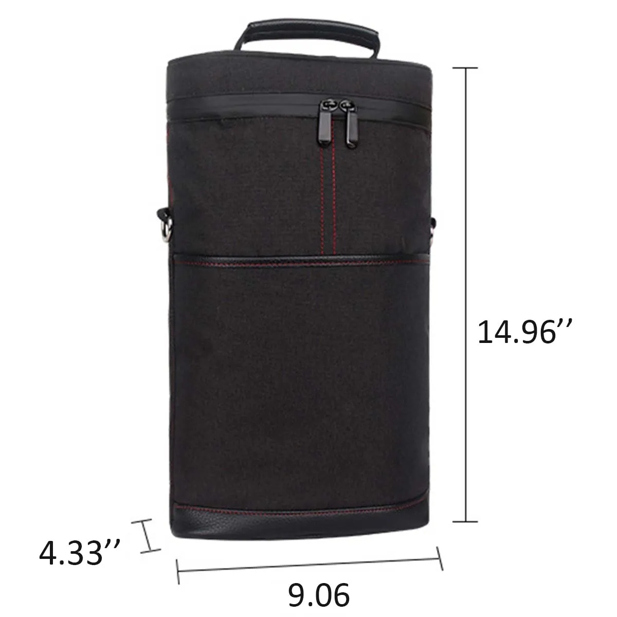 In Stock Outdoor Leakproof Insulated Wine Cooler Tote Bags 2