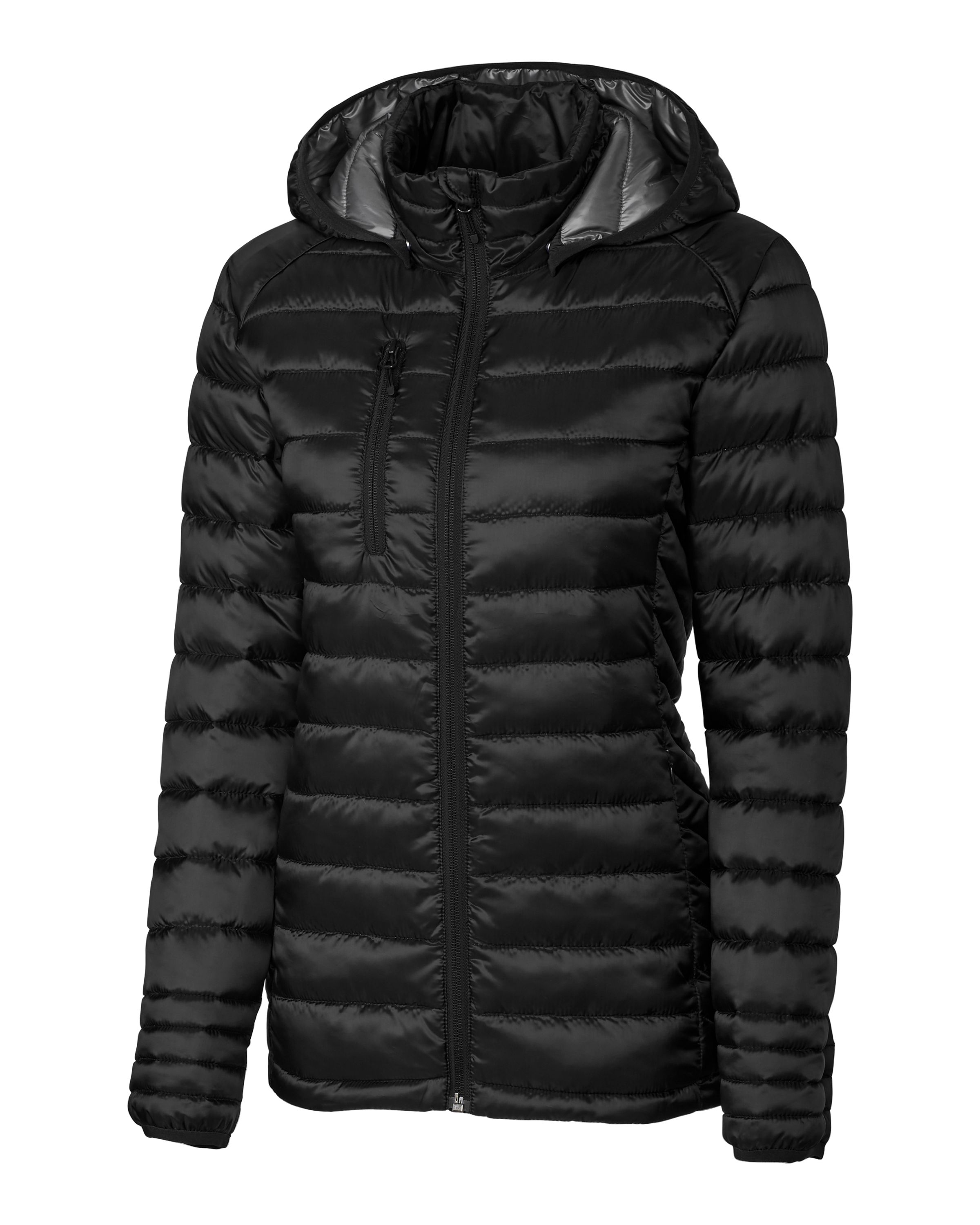 Hudson Insulated Womens Full-Zip Puffer Jacket
