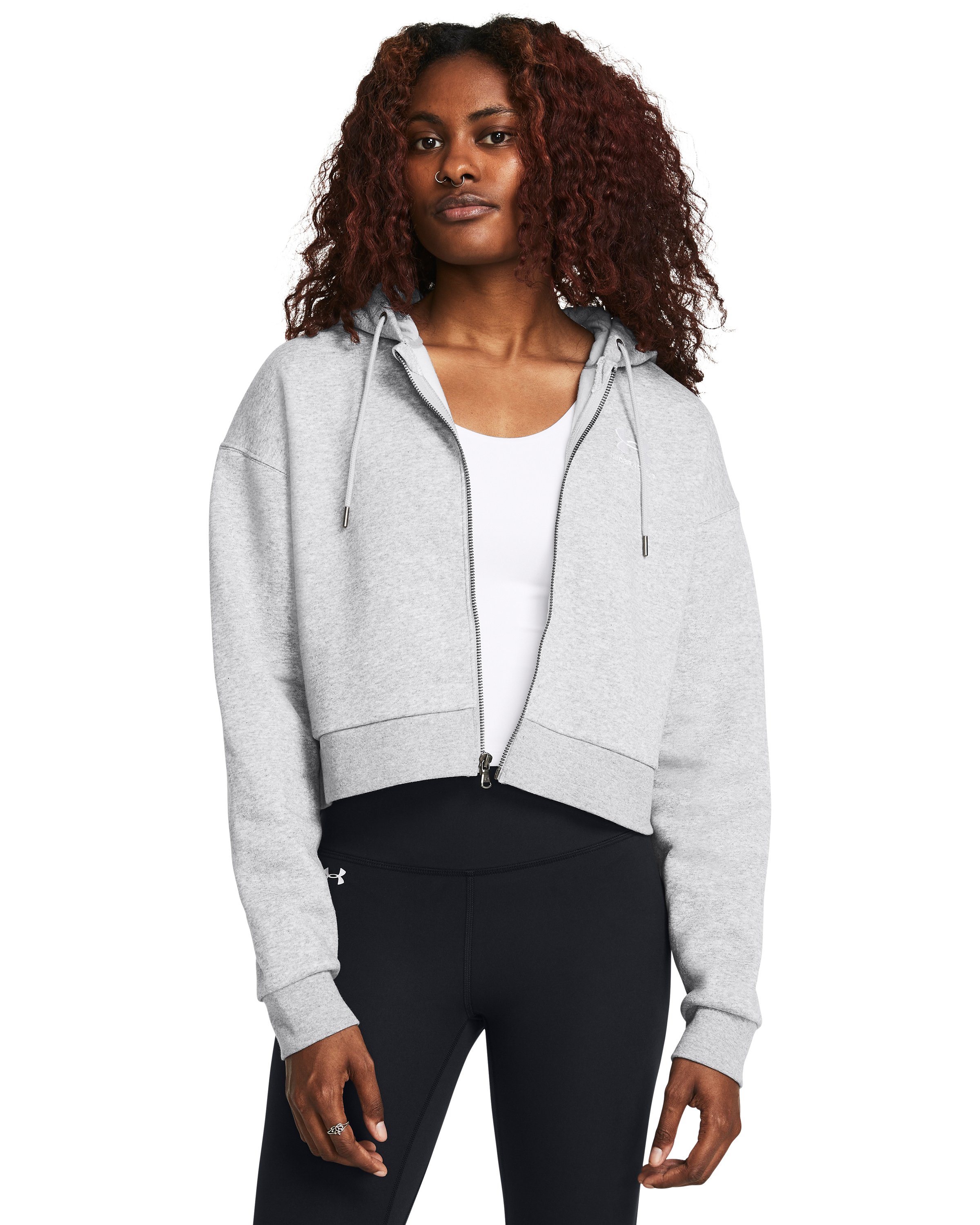 UA Icon Fleece Women's Full-Zip Hoodie 3