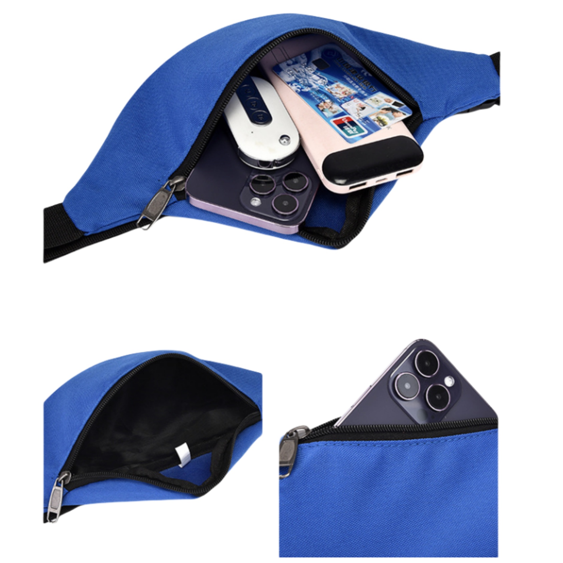 Crossbody Fanny Pack Large Capacity Bum Bag 9