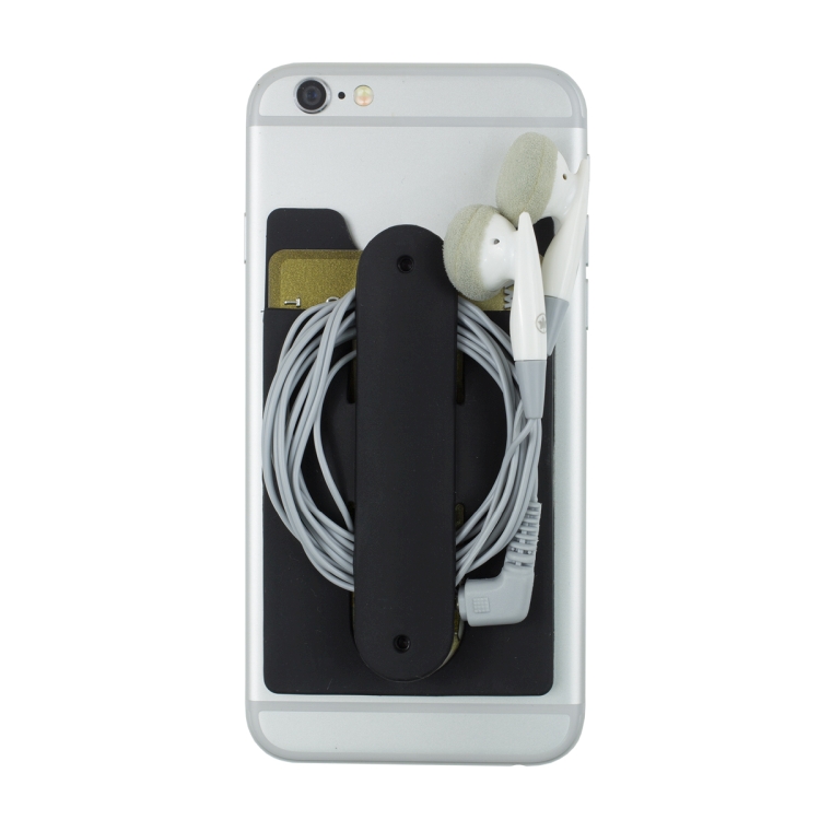 "Kickstart" Two Function Soft Silicone Cell Phone Kickstand & Wallet 21