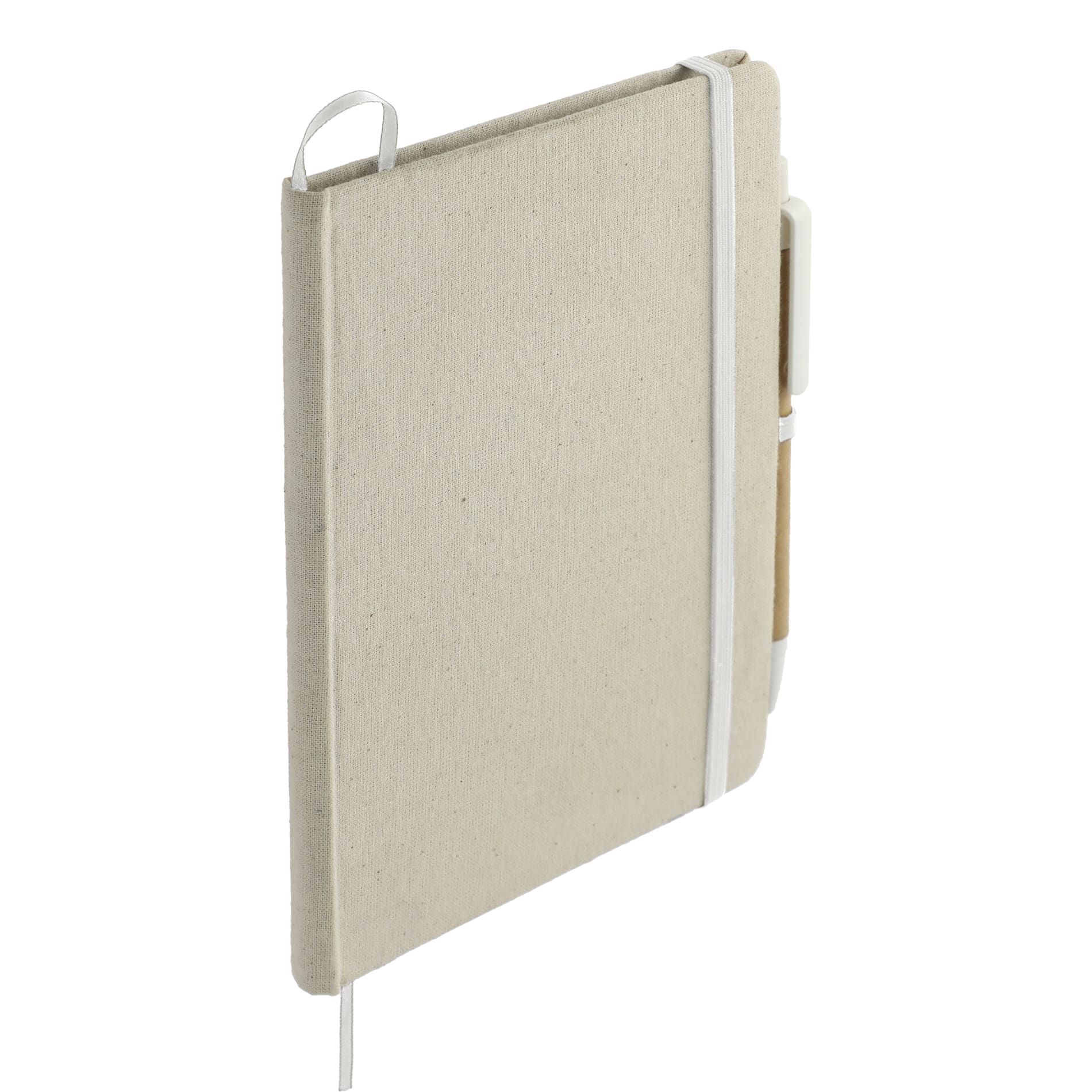 5" x 7" Organic Cotton Bound Notebook w/Pen 6