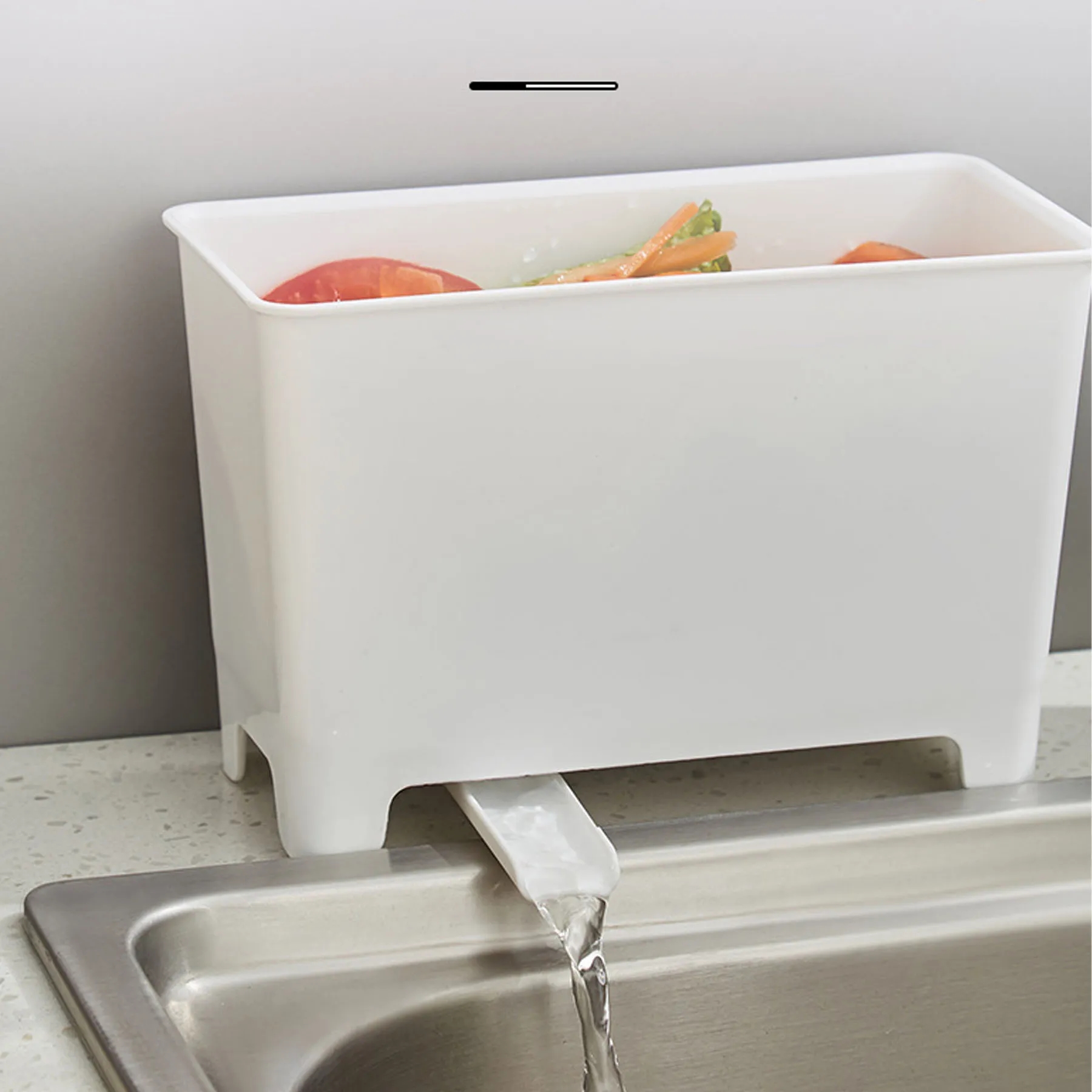 Household Draining Kitchen Waste Bin 5